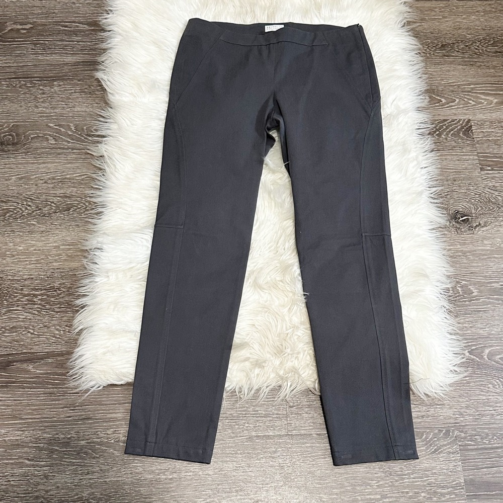 Brunello Cucinelli Womens Flat Front Pants Size US 4 Ankle Career Officewear